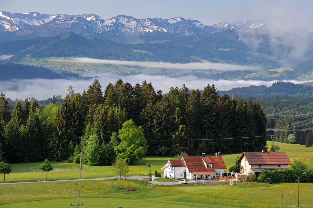Hotel Bergblick Scheidegg Bagian luar foto