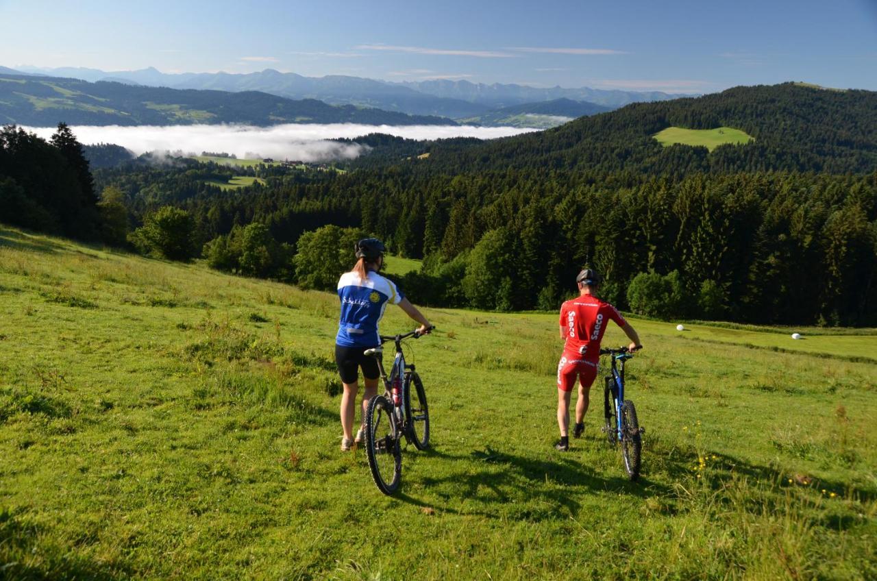 Hotel Bergblick Scheidegg Bagian luar foto