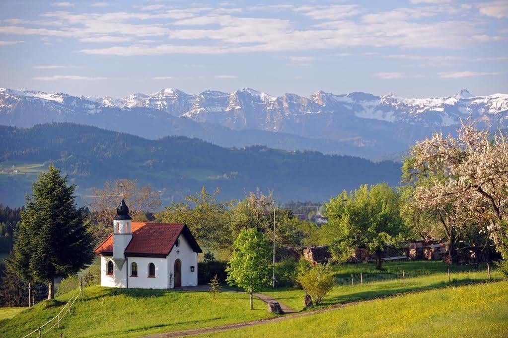 Hotel Bergblick Scheidegg Bagian luar foto
